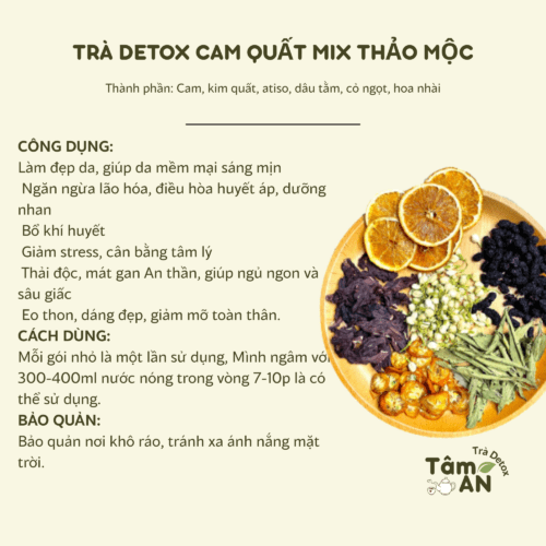 Trà cam quất atiso (4)