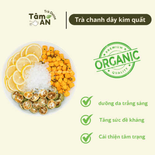 Trà chanh dây kim quất