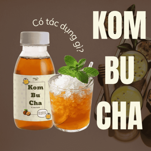 Trà kombucha đóng chai