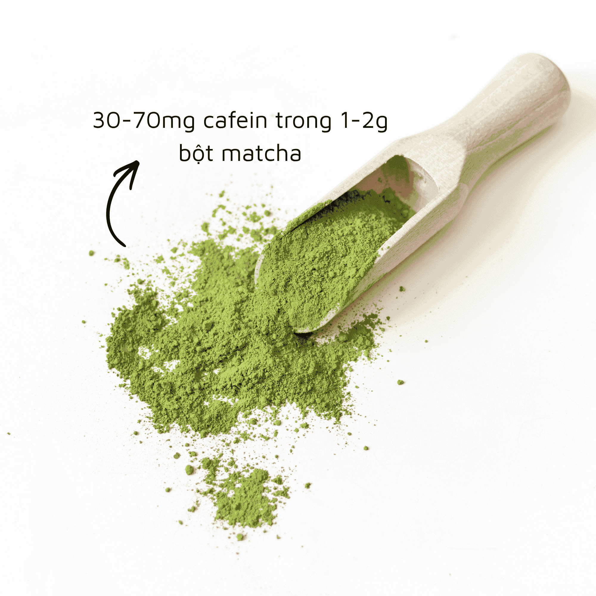 Hàm lượng cafein có trong matcha